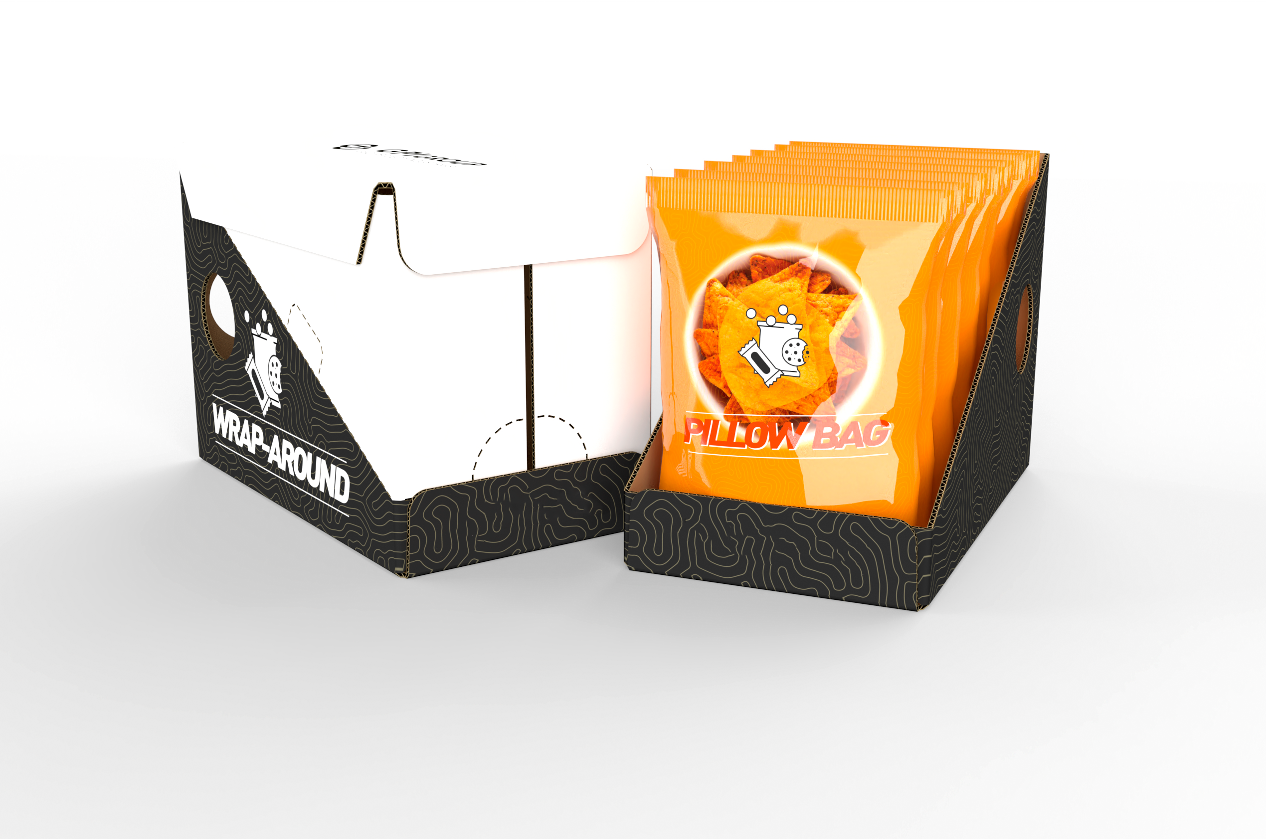 Produit de confiserie en sachet coussin